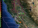 Live Northern California Doppler Radar Thumbnail Image
