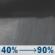Tonight: A chance of showers, then showers and possibly a thunderstorm after 1am. Patchy fog after 10pm. Low around 50. Light southeast wind. Chance of precipitation is 90%. New rainfall amounts between a quarter and half of an inch possible. Tonight: A chance of showers, then showers and possibly a thunderstorm after 1am. Patchy fog after 10pm. Low around 50. Light southeast wind. Chance of precipitation is 90%. New rainfall amounts between a quarter and half of an inch possible.