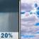 Saturday: A 20 percent chance of showers before noon.  Mostly cloudy, with a high near 70. Northeast wind 5 to 13 mph, with gusts as high as 21 mph. 