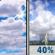 Sunday: A 40 percent chance of showers and thunderstorms after 1pm.  Partly sunny, with a high near 86.