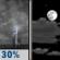 Sunday Night: A 30 percent chance of showers and thunderstorms before 8pm.  Partly cloudy, with a low around 61. Calm wind becoming southeast around 5 mph in the evening. 