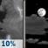 Tuesday Night: A 10 percent chance of showers and thunderstorms before 8pm.  Mostly cloudy, with a low around 60.