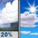 Friday: Isolated showers before noon.  Mostly sunny, with a high near 74. East northeast wind 8 to 13 mph.  Chance of precipitation is 20%.