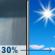 Thursday: Scattered showers before noon.  Mostly sunny, with a high near 72. Northeast wind 11 to 13 mph.  Chance of precipitation is 30%.