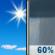 Saturday: Showers likely and possibly a thunderstorm after noon.  Partly sunny, with a high near 89. Light and variable wind becoming southwest 8 to 13 mph in the afternoon.  Chance of precipitation is 60%.