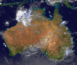 Australia Combination Satellite, Radar and Current Conditions