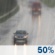 Thursday: A 50 percent chance of rain.  Partly sunny, with a high near 68.